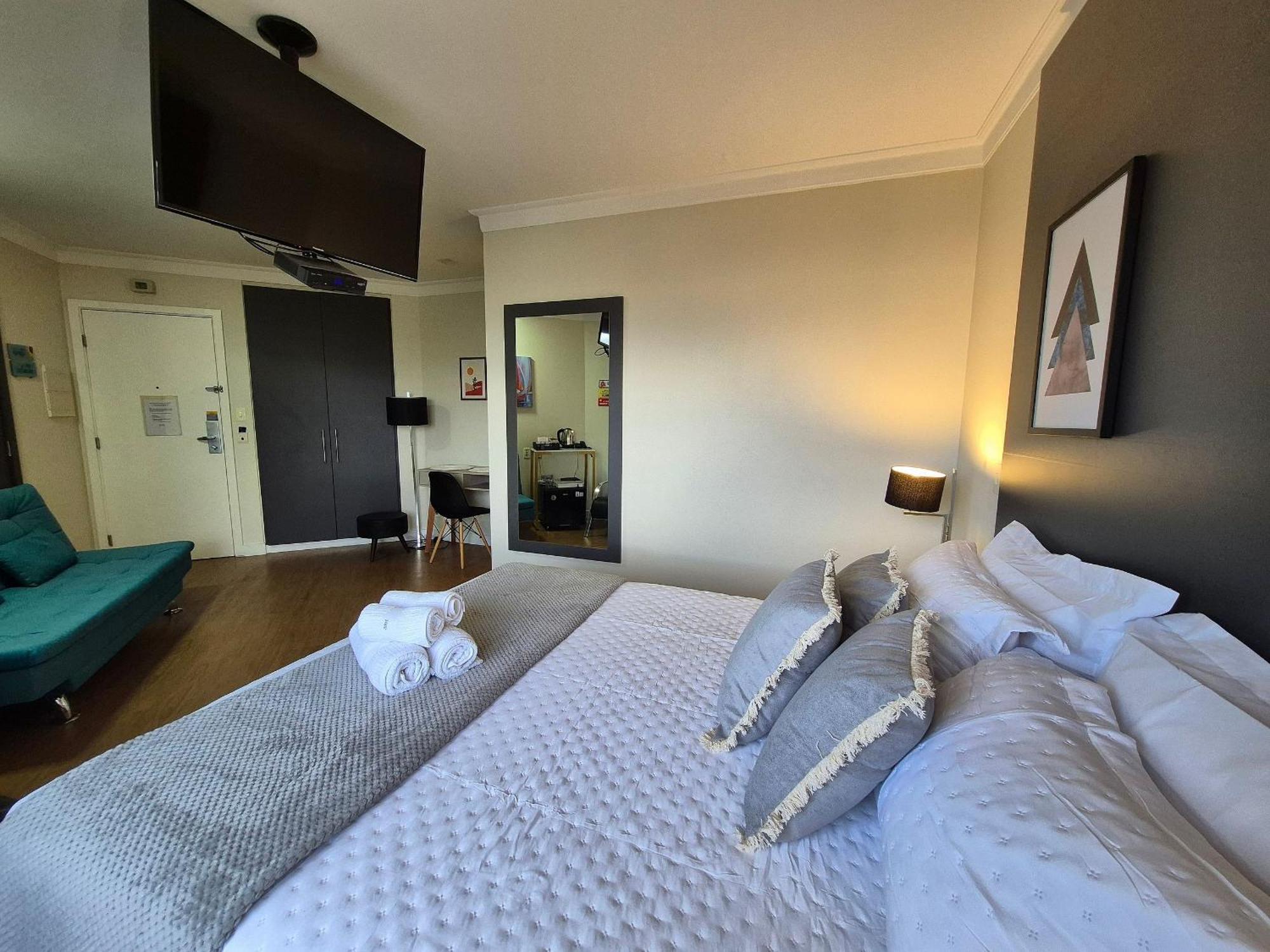 Luxo Congonhas Com Sofa Cama Hotel São Paulo
